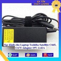 Sạc dùng cho Laptop Toshiba Satellite C665 C675 Adapter 19V-3.42A - Hàng Nhập Khẩu New Seal