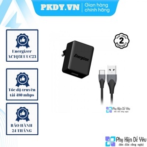 Sạc Energizer AC1Q3EUUC23