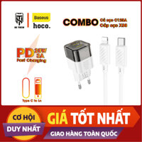 Sạc hoco c125A 20w 1 cổng usb - C ( type C ) công nghệ …tích hợp PD sạc nhanh.