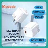 Sạc iphone chính hãng, Củ sạc nhanh iphone chính hãng, Công nghệ sạc GAN PD 33W