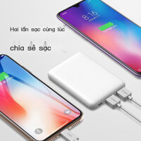 Sạc kho báu 5000mAh điện thoại di động mini nhỏ gọn siêu mỏng ngân hàng điện đa năng