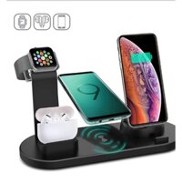 Sạc không dây iPhone Samsung tai nghe bluetooth và đồng hồ thông minh sạc nhanh và tiện lợi