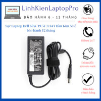 Sạc Laptop 19.5V 3.34A 65W đầu kim bé dùng cho Dell Inspiron 15 3000 Series 3531 3537 3541 3542 3543 Zin New