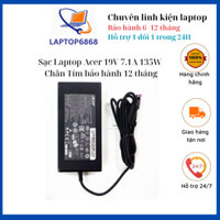 Sạc Laptop Acer 19V 7.1A 135W Chân Tím Dùng Cho Acer Aspire Nitro V15, Acer VX VX5 VX15, Acer Nitro 5 AN515 New 100%