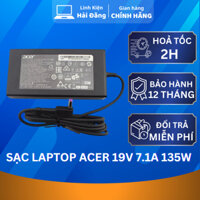 Sạc Laptop Acer 19V 7.1A 135W Chân Tím Dùng Cho Acer Aspire Nitro V15, Acer VX VX5 VX15, Acer Nitro 5 AN515 New 100%