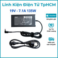 Sạc Laptop Acer 19V - 7.1A 135W cho Acer Gateway One, Nitro 5 AN515, Aspire Nitro V15 - Adapter Acer New - ZIN