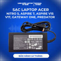 Sạc Laptop Acer Aspire Nitro 5, Acer Aspire 7, Asipre V15 V17, Acer Gateway One, Acer Predator 7.1A/9.23A 135Wh/180Wh