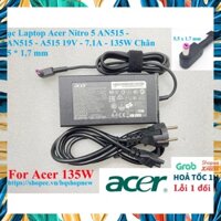 Sạc laptop Acer Aspire V15 V5-591, V5-591G-54EK 19V - 7.1A - 135W  Chân 5.5 *1.7 mm PHỤ KIỆN LAPTOP