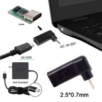 Sạc Laptop Adapter Chuyển Đổi USB Loại C DC Cổng Kết Nối 5.5 Mm 4.0 Mm 7.4 Mm 3.0 Mm 2.5mm Cho Laptop Lenovo ThinkPad