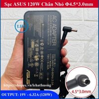 Sạc Laptop Asus 120w chân Kim Nhỏ 4.5x3.0mm thay cho Asus F560U F560UD F560 Series, F570 F570ZD F570UD F570Z, Zenbook UX