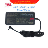 Sạc laptop Asus 19.5V-9.23A 180W (Slim) 5.5x2.5mm, Asus ROG A45A A45V G20A G56J G750J G751J G752V GFX72V GL502 GL502V