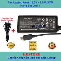 Sạc Laptop Asus 19V-1.75A 33W Chân Micro-USB Asus E202S X205T X205TA E202SA E200H L202SA TP200S R209H