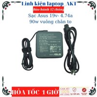 Sạc Laptop Asus 19V- 4.74A- 90W-ZIN vuông chân 5.5*2.5mm K52F Q550 X501 X550 X551 X401