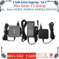 Sạc laptop Asus A540L A540LA A540LJ X541NA Sạc Asus 19V-2.37A/3.42A-45W/65W chân nhỏ(4.0*1.35 mm) vuông, chữ nhật