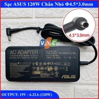 Sạc Laptop Asus F560U F560UD F560 Series F570 F570ZD F570UD F570Z 120W chân kim Nhỏ 4.5x3.0mm