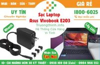 Sạc Laptop Asus Vivobook E203