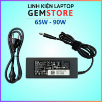 Sạc Laptop Dell 19.5V - 3.34A / 4.62A Sử dụng cho Dell Inspiron Vostro Latitude XPS - Adapter Dell 65W 90W New
