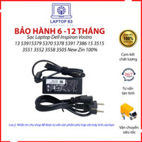 Sạc Laptop Dell 19.5v-3.34A 65W (cn) Inspiron Vostro 13 5391 5379 5370 5378 5391 7386 15 3515 Zin