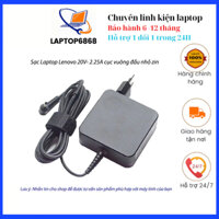 Sạc Laptop Lenovo 20V- 2.25A cục vuông đầu nhỏ zin