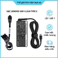 Sạc laptop Lenovo 20V-3.25A (USB-C) – ORG Zin ThinkPad X1 tablet , Yoga 5 pro , X270 X570 , Yoga 720-13IKB , 910-13IKB