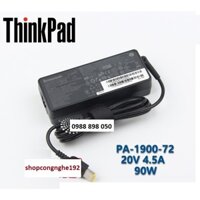 SẠC LAPTOP LENOVO 20V-4.5A 90W CHÂN VUÔNG USB BẢN GỐC