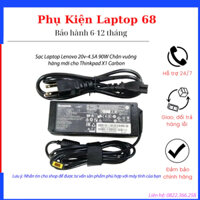 Sạc Laptop Lenovo 20v-4.5A 90W Chân vuông hàng mới cho Thinkpad X1 Carbon