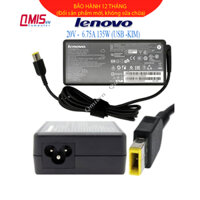 Sạc laptop LENOVO 20V-6.75A 135W (USB kim) Lenovo Y40 (80DR), Y50 (80DT), Y50 (80EJ), Y70 Touch (80DU), Ideapad L340