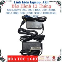 Sạc laptop Lenovo IdeaPad 300, 300-14ISK, 300-14IBR, 300-15IBR, 300-17ISK, 300S-11IBR 80KU, 300S-14ISK.