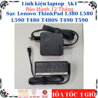 Sạc laptop Lenovo ThinkPad L380 L580 L590 T480 T480S T490 T590- Sạc Lenovo 20V-3.25A-65W Type C