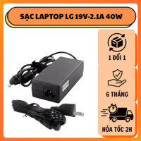 Sạc Laptop LG Apower 19V – 2.1A (40W) – Đầu Lớn (6.5×4.5mm) – Kèm Dây Nguồn – Dùng Cho Laptop LG