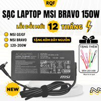 Sạc Laptop MSI Bravo 15 B5Dd-085Us 20V 7.7A/7.5A 150W Chân Kim Trong Zin Cao Cấp Bảo Hành 12 Tháng