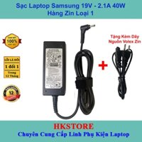 Sạc Laptop Samsung 19V-2.1A 40W Samsung NC10 ND10 NC20 N310 N108 N310 N120 N110 305U1A 520U4 530U3 530U3B 530U3C NP900