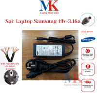 Sạc Laptop Samsung 19v-3.16a dùng cho R428 R439 RV409 R530 R429 Rc410 Rv509 Rv511 R520 Np300E4 Np300E5 LAPTOPMINHKHOI