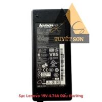 Sạc Lenovo 19V-4.74A Đầu thường