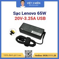 Sạc Lenovo 65W 20V-3.25A USB (MM)