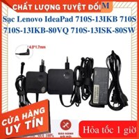 Sạc Lenovo IdeaPad 710S-13IKB 710S 710S-13IKB-80VQ 710S-13ISK-80SW - Sạc Lenovo 20V - 2.25A / 3.25A - 45W / 65W chân nhỏ