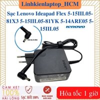 Sạc Lenovo Ideapad Flex 5-15IIL05-81X3 5-15IIL05-81YK 5-14ARE05 5-15IIL05 - Sạc 20V - 2.25A / 3.25A - 45W / 65W chân nhỏ