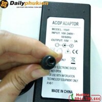 Sạc loa di dộng kéo tay 15V 3A có đèn báo