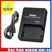 Sạc Máy Ảnh Nikon MH-24 cho Pin Nikon EN-EL14 Sạc Máy Nikon D3100 D3200 D3300 D3400 D35000 D5500 D5400
