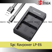 Sạc máy ảnh Ravpower cho Canon LP-E6/E6N