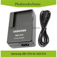 Sạc máy ảnh Samsung SBC-07A dùng cho pin Samsung SLB-07A, Sạc dây