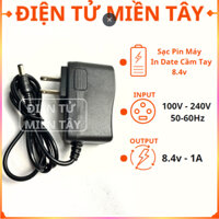 Sạc máy in date cầm tay 8.4v