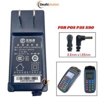 Sạc máy POS PAX S90 9v 1a , sạc pin máy quẹt thẻ S90 ngân hàng MB, BIDV.., sạc máy pos ngân hàng