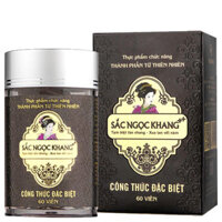 Sắc Ngọc Khang ++, hỗ trợ tăng cường nội tiết tố nữ, hỗ trợ làm đẹp da