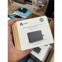 SẠC NHANH 2.0 QUALCOMM AUKEY 3 CỔNG PA-T2 CHÍNH HÃNG