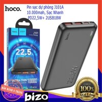 [SẠC NHANH 22,5W] Sạc dự phòng Hoco J101 pin sạc du phong 10.000MAH hỗ trợ PD22.5W/QC3.0/18W