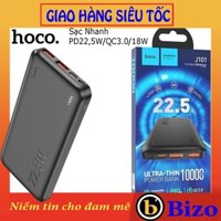 [SẠC NHANH 22,5W] Sạc dự phòng Hoco J101 pin sạc du phong 10.000MAH hỗ trợ PD22.5W/QC3.0/18W