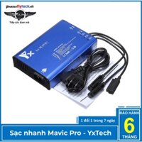 Sạc nhanh 5in1 Mavic pro - chính hãng Yxtech - phụ kiện flycam DJI mavic pro - sạc cùng lúc 3 pin + 1 khiển + 1 phone