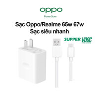 Sạc nhanh 67w Supper VOOC cho OPPO REALME dây sạc Oppo Type C 6.5A - Hàng chính hãng