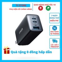 Sạc nhanh anker A2667 65w 3 cổng powerport nano 2 sạc nhanh 18w 20w 25w 45w 65w cho ip 12 13 samsung tistore